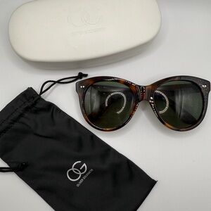 Authentic Oliver Goldsmith Tortoise Shell Sunglasses
